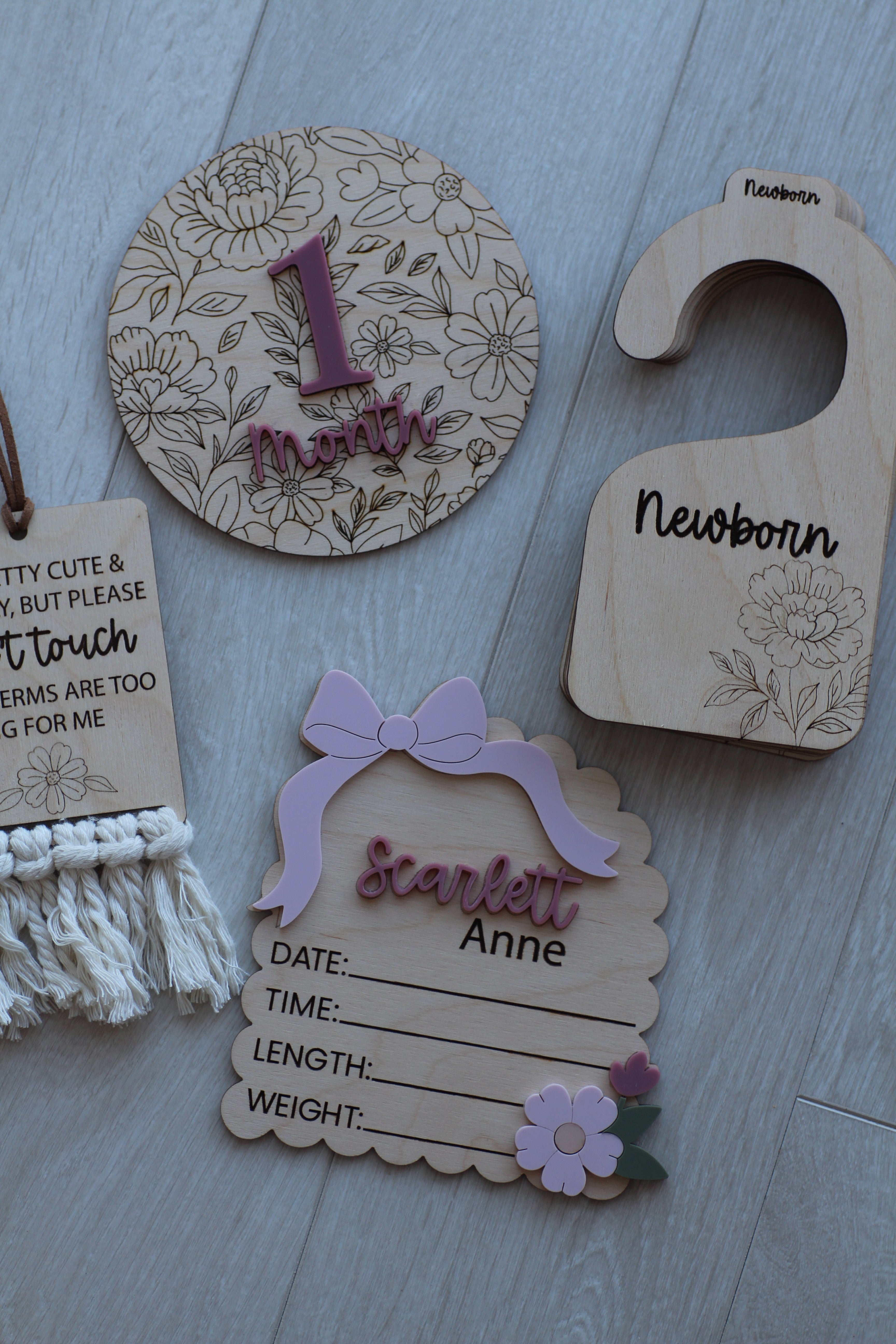 Nursery & Baby Name Signs