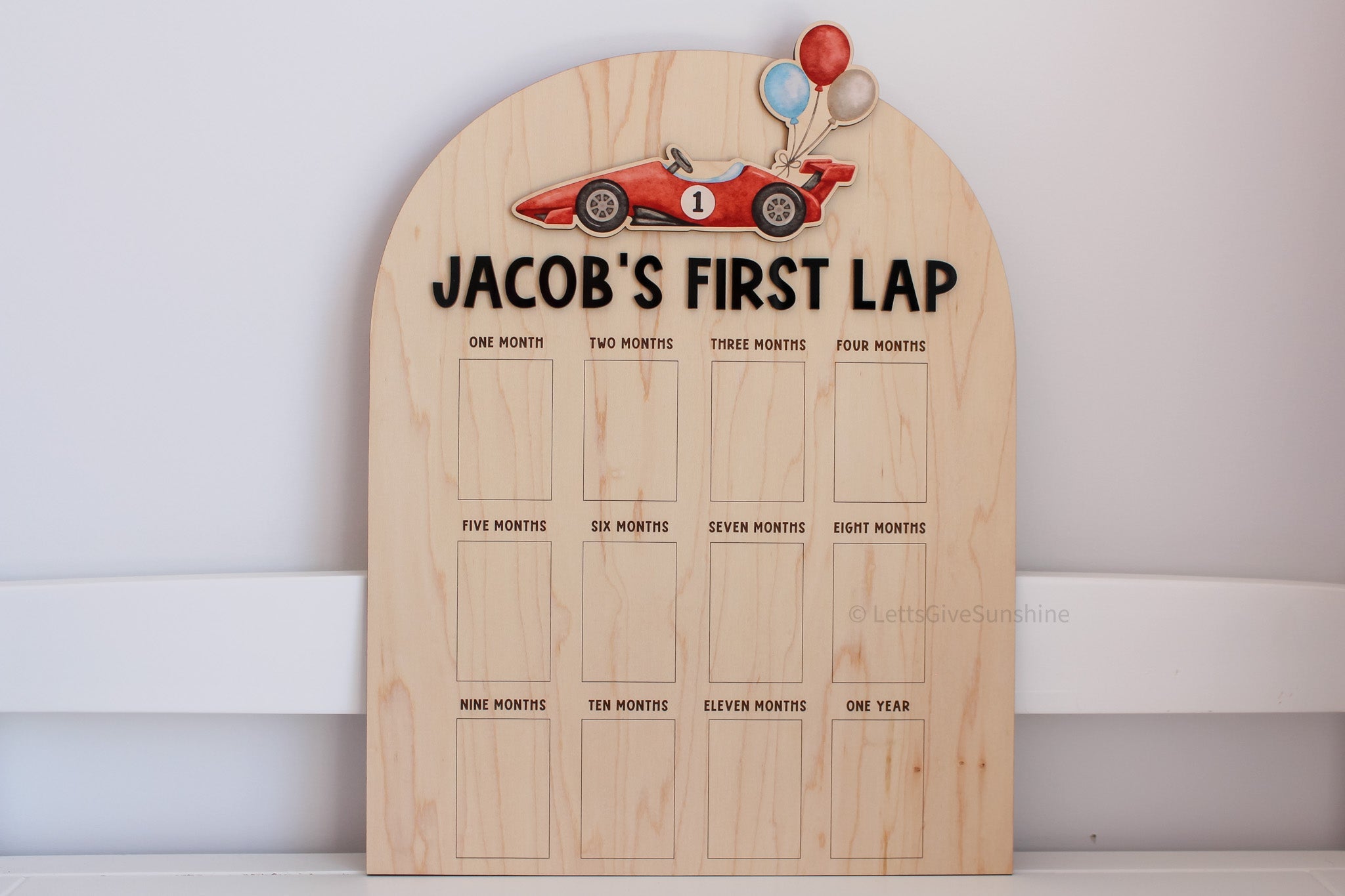 Milestone/First Birthday Photo Boards