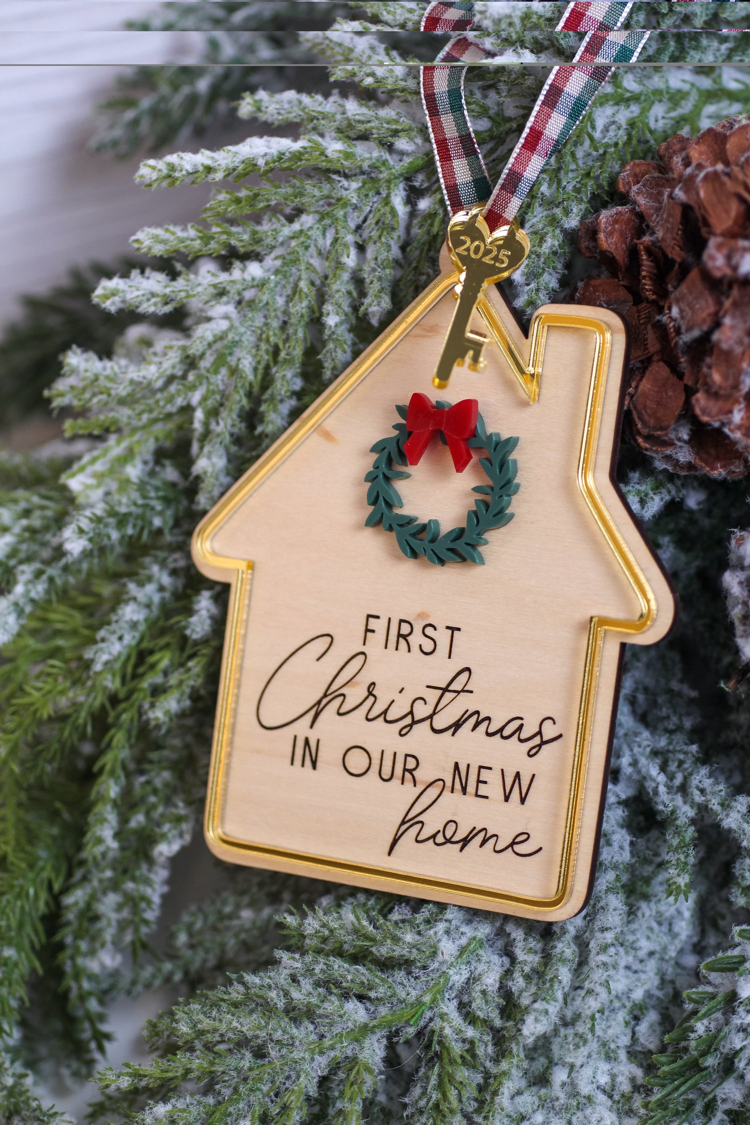 First Christmas in Our New Home 2025 Christmas Ornament