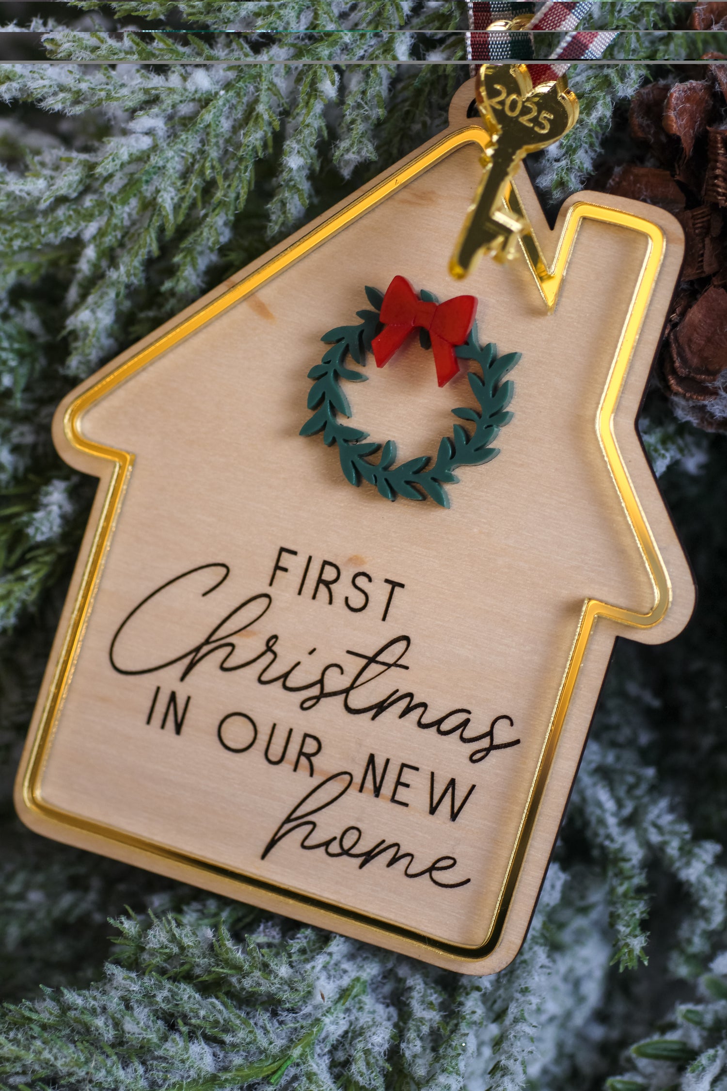 First Christmas in Our New Home 2025 Christmas Ornament