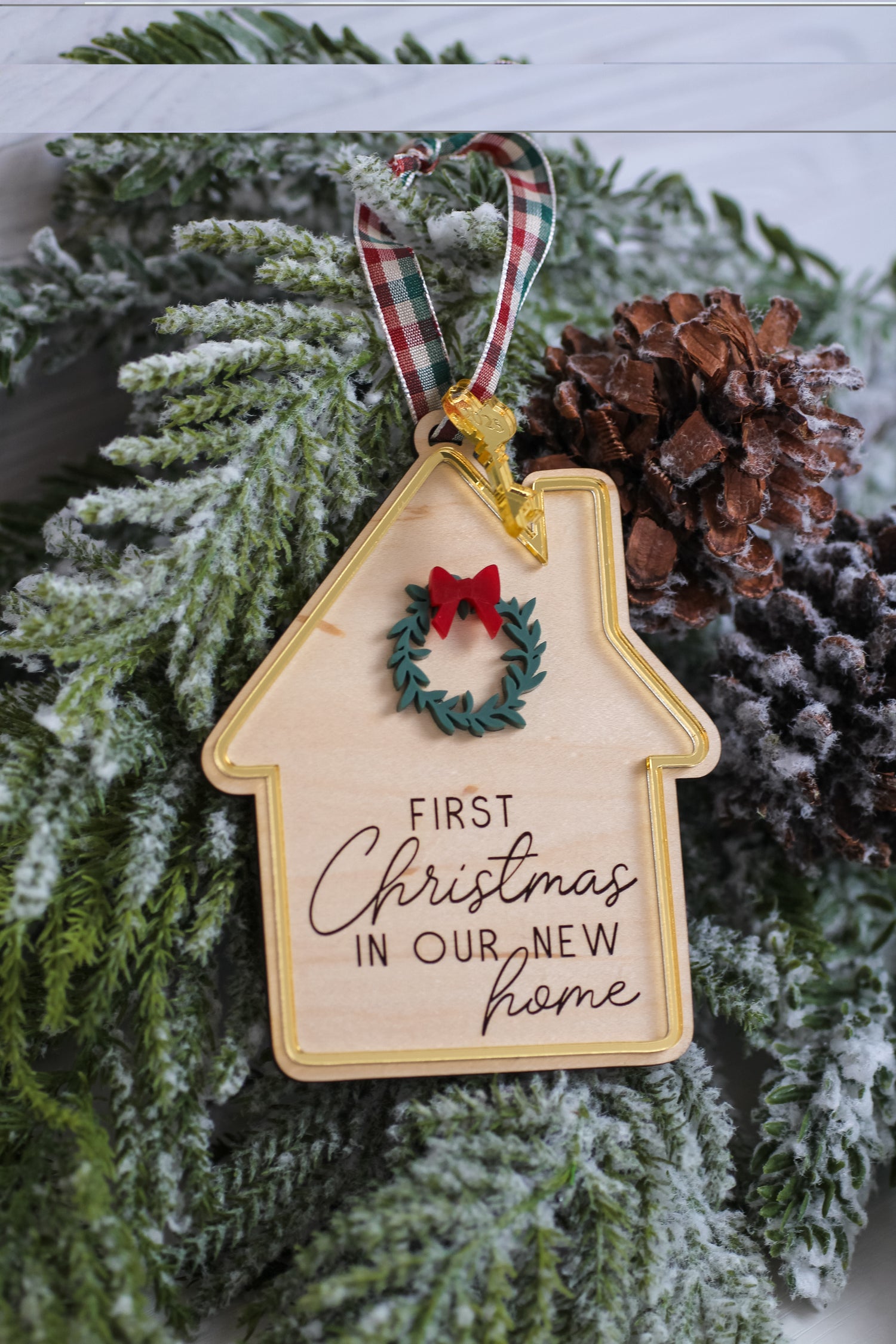 First Christmas in Our New Home 2025 Christmas Ornament