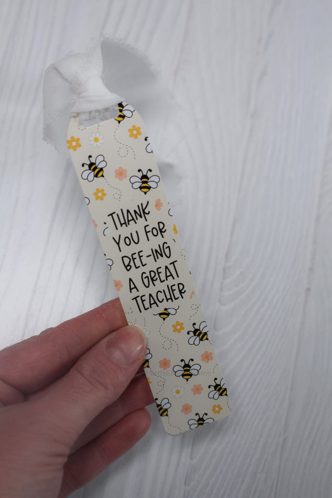 Thank You for Bee-ing a Great Teacher Bookmark