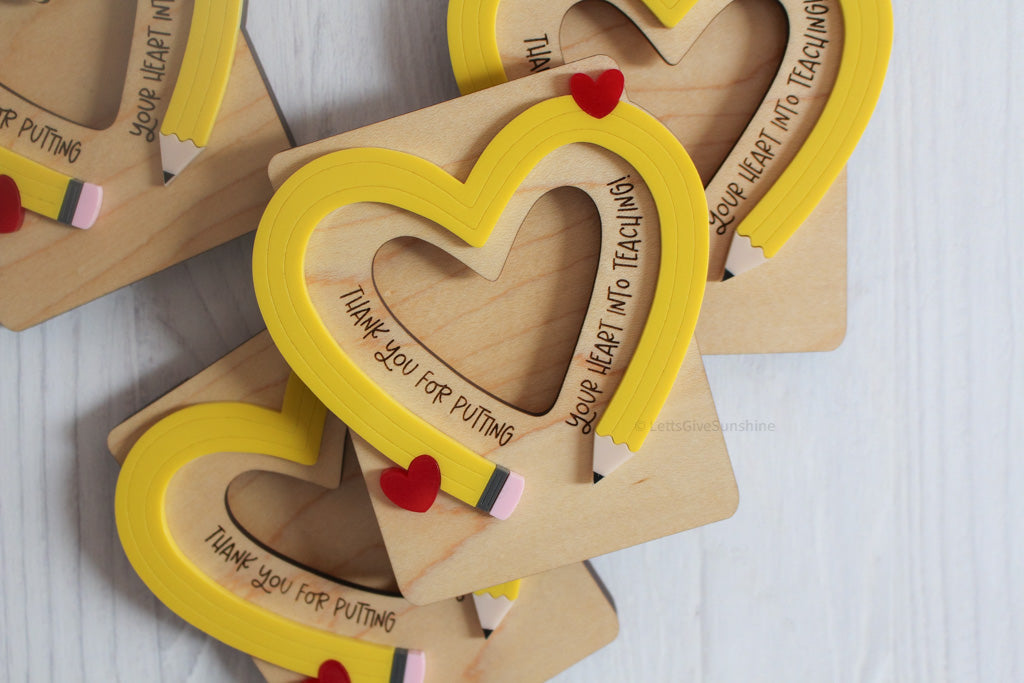 Teacher Gift Card Holder
