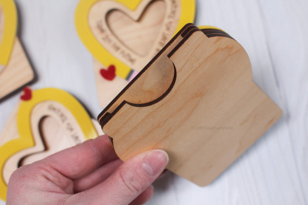 Teacher Gift Card Holder