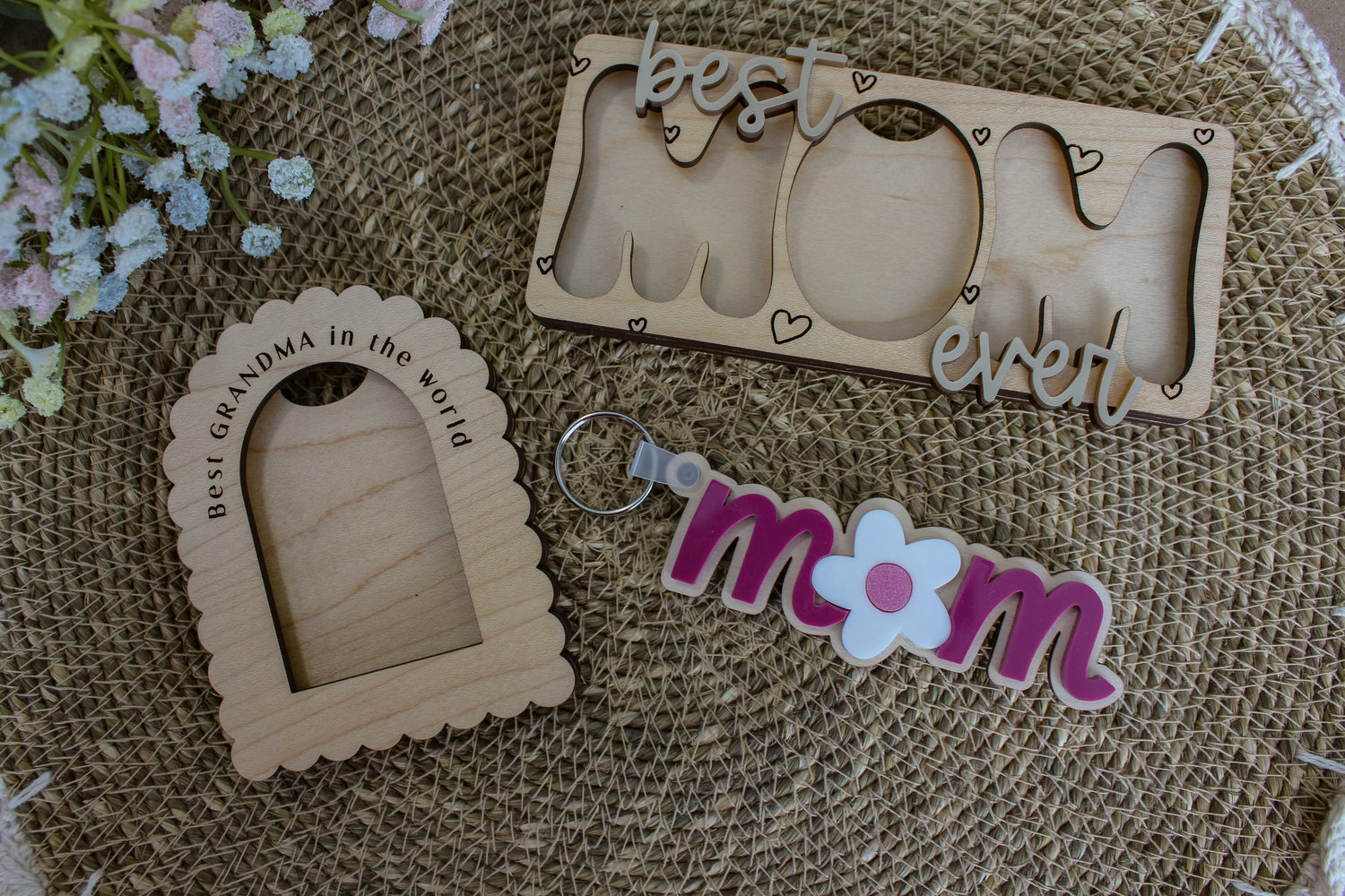 Mom Keychain