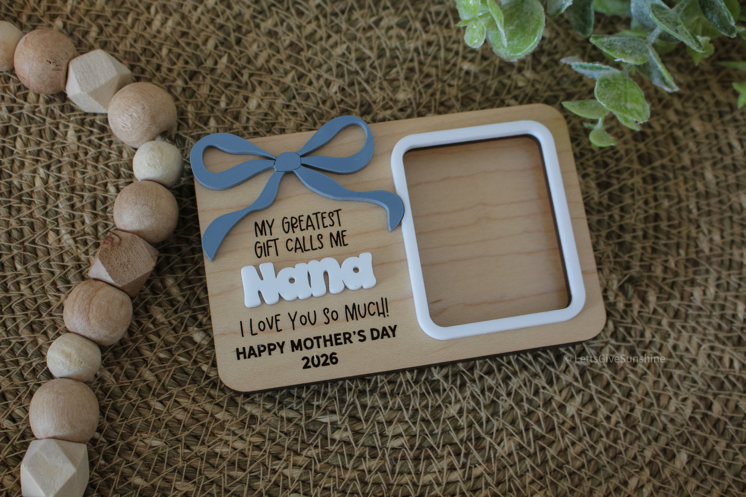 Mom/Grandma/Nana/Oma Photo Frame Magnet