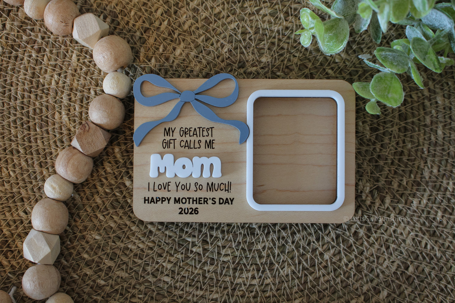 Mom/Grandma/Nana/Oma Photo Frame Magnet