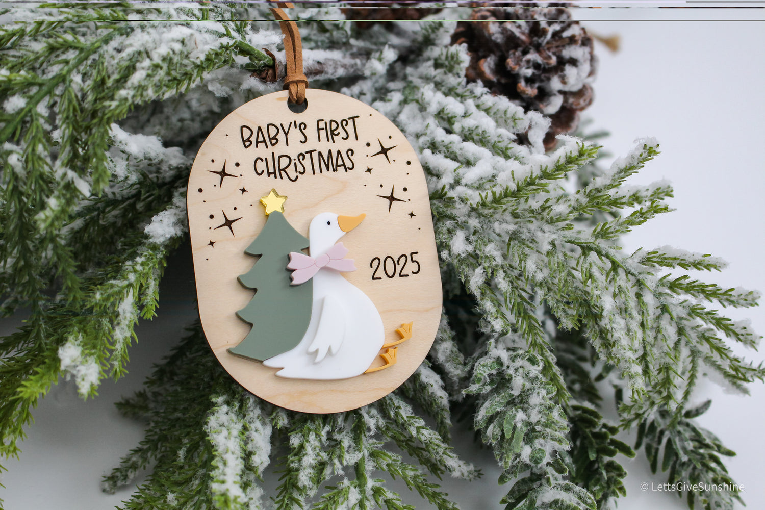 Baby’s First Christmas Ornament 2025