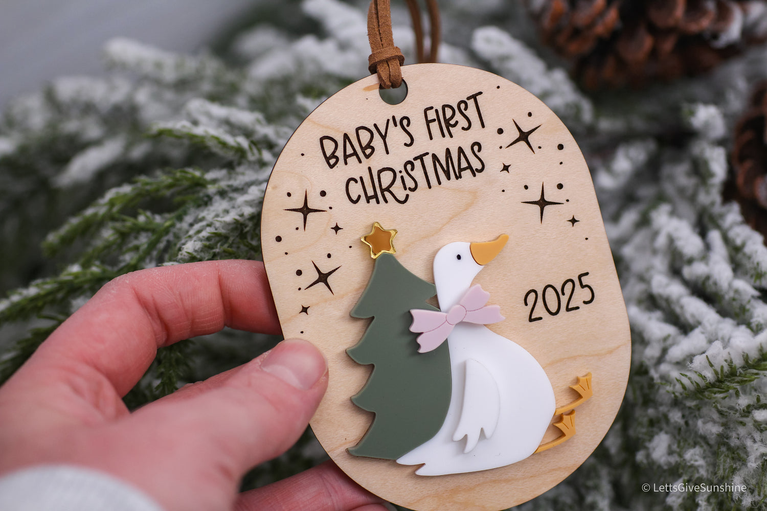 Baby’s First Christmas Ornament 2025