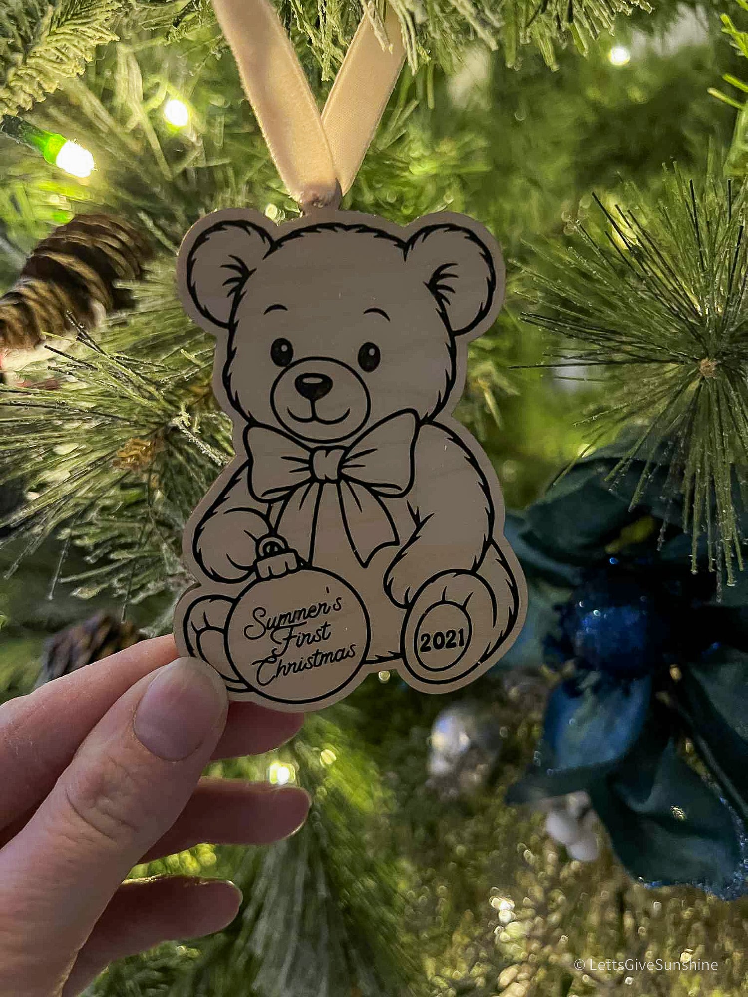 Personalized First Christmas Ornament- 2025