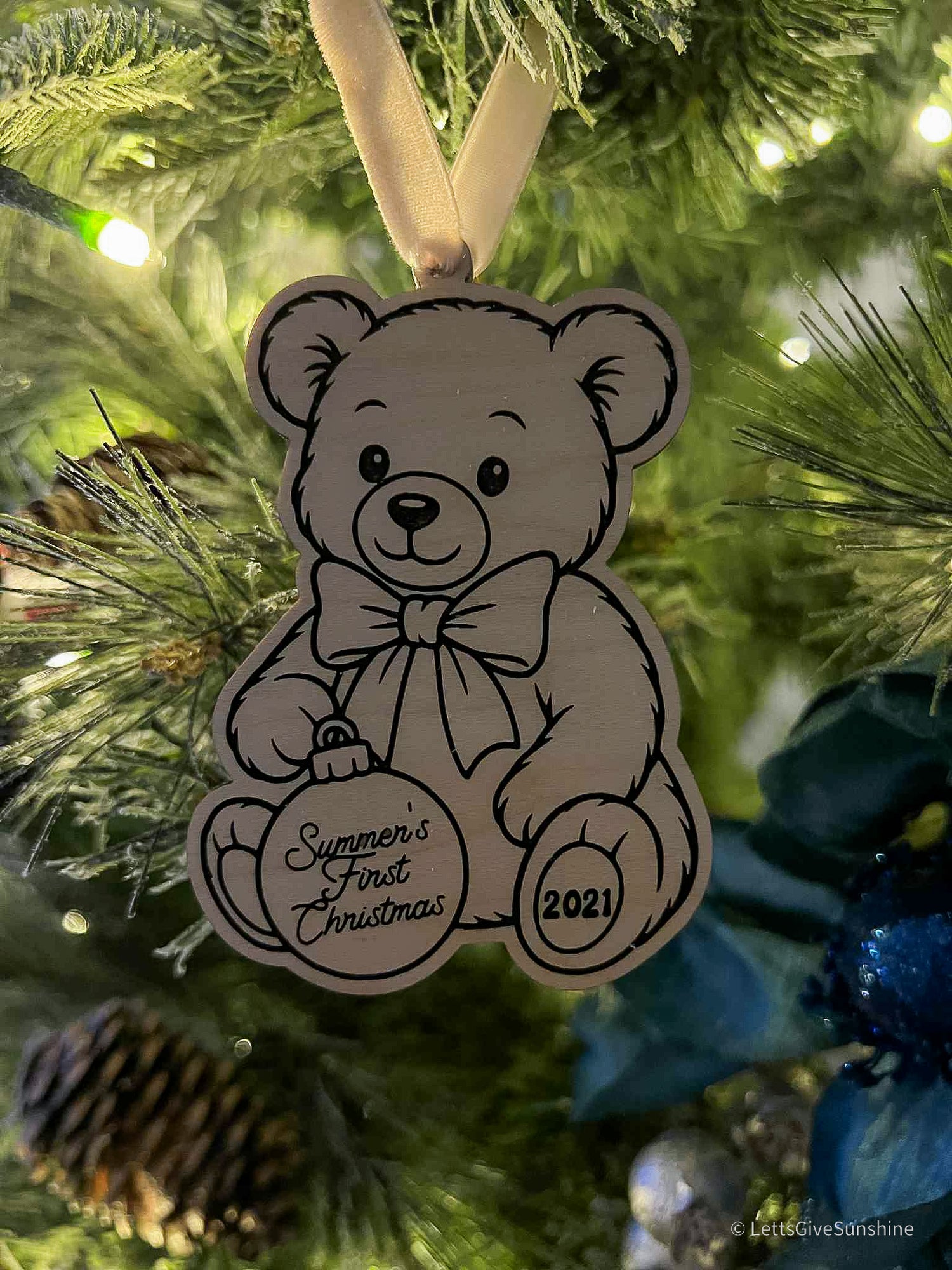 Personalized First Christmas Ornament- 2025