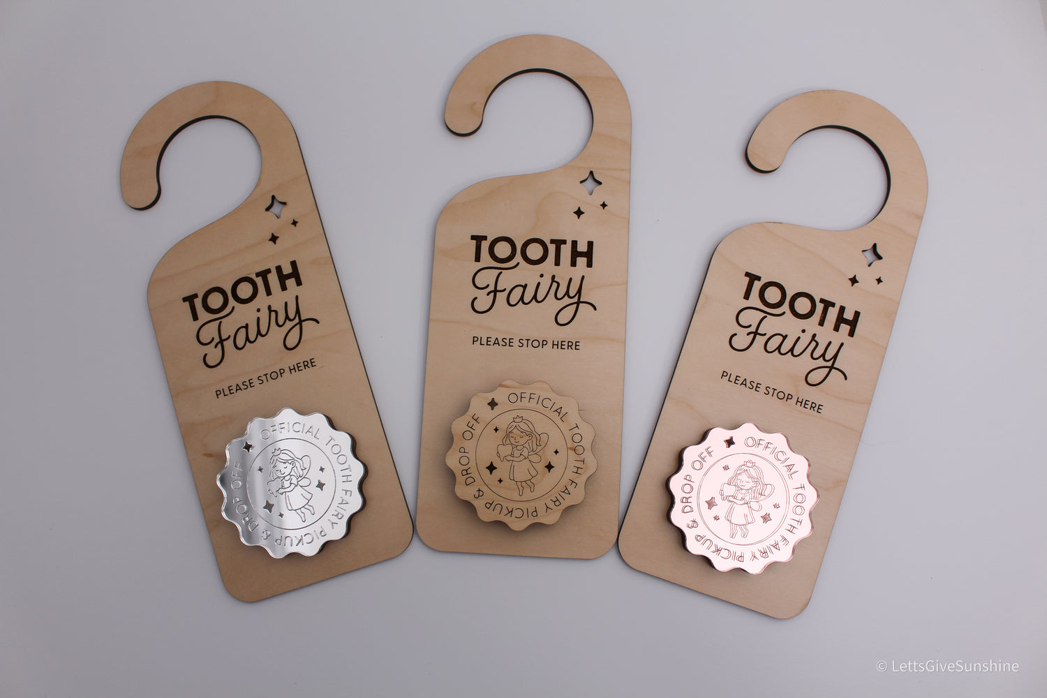 Tooth Fairy Dropoff Door Hanger