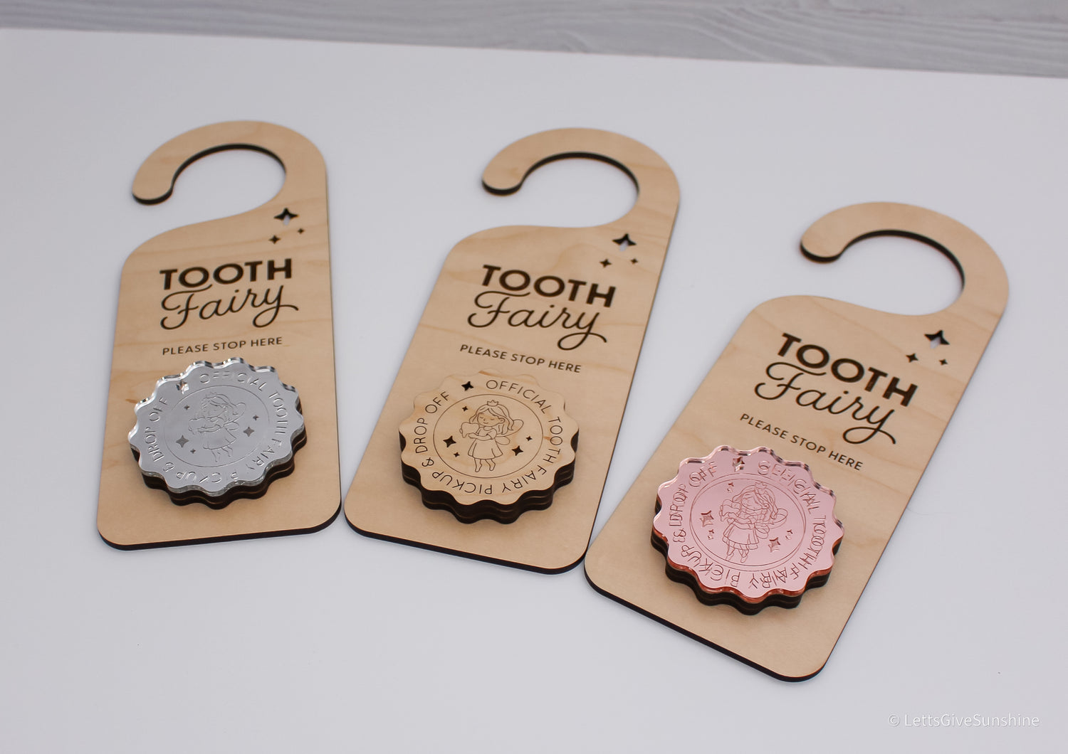 Tooth Fairy Dropoff Door Hanger