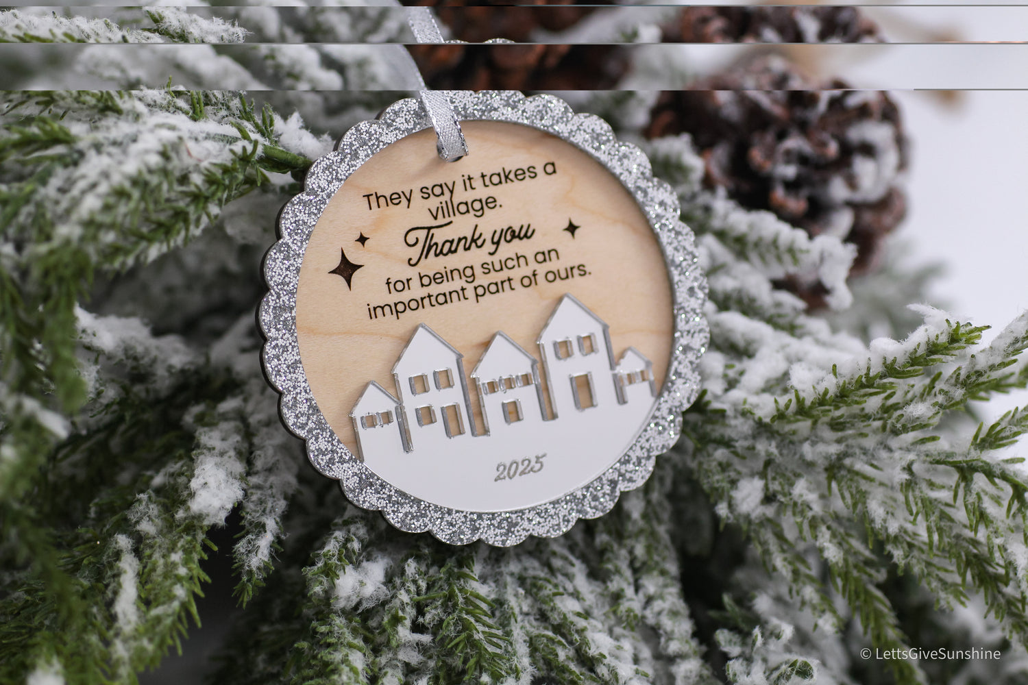 It Takes a Village 2025 Christmas Ornament