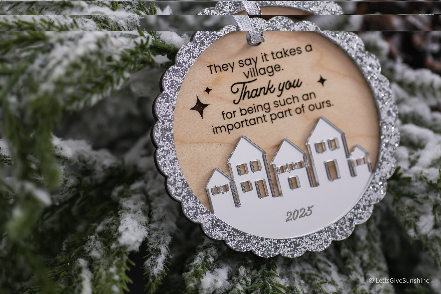 It Takes a Village 2025 Christmas Ornament